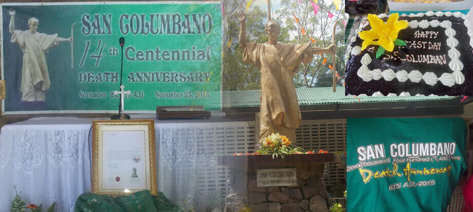 San Columbano 14th Centennial Death Anniversary San Columbano 14th Centennial Death Anniversary